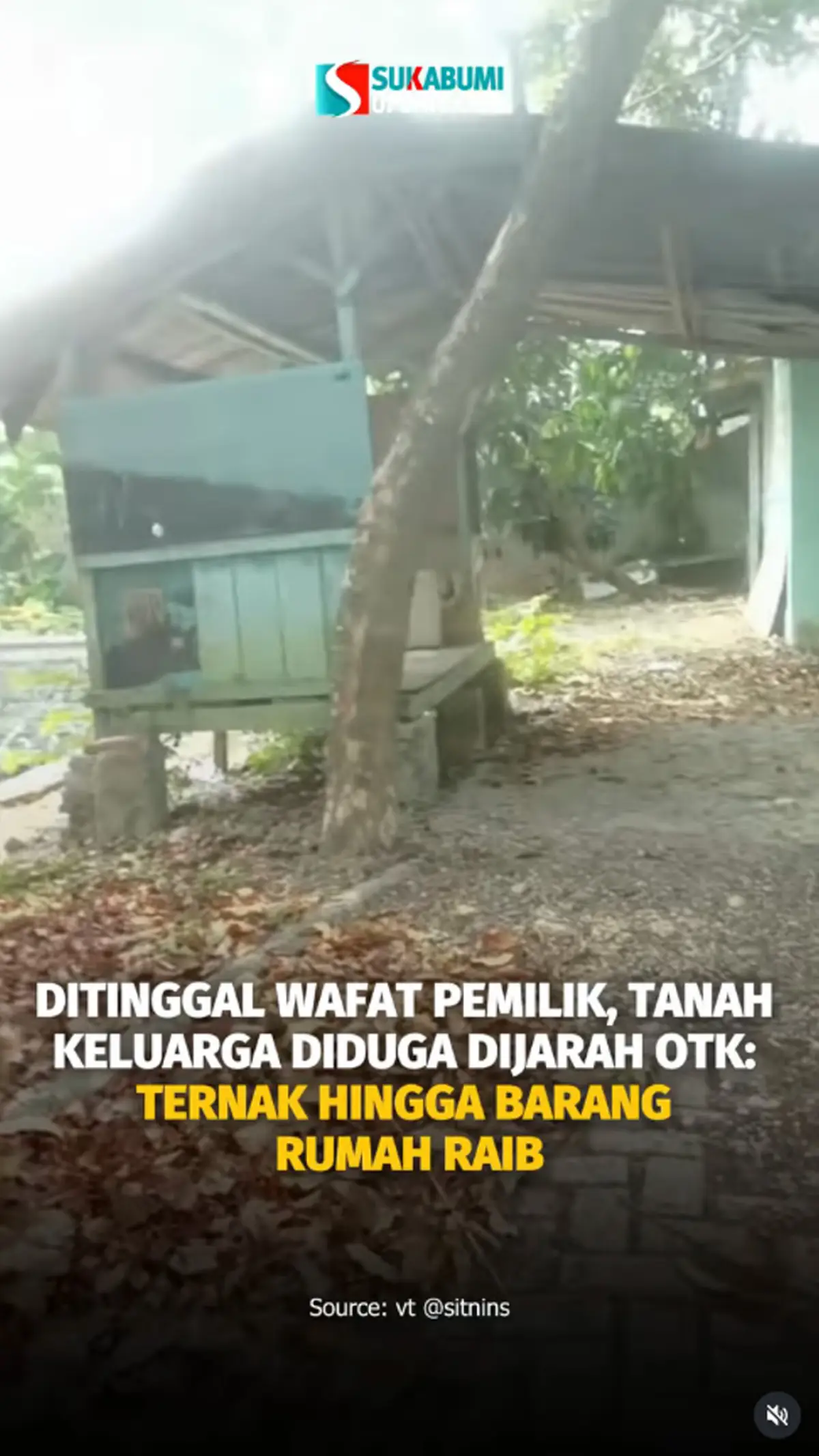 Ditinggal Wafat Pemilik, Tanah Keluarga Diduga Dijarah OTK