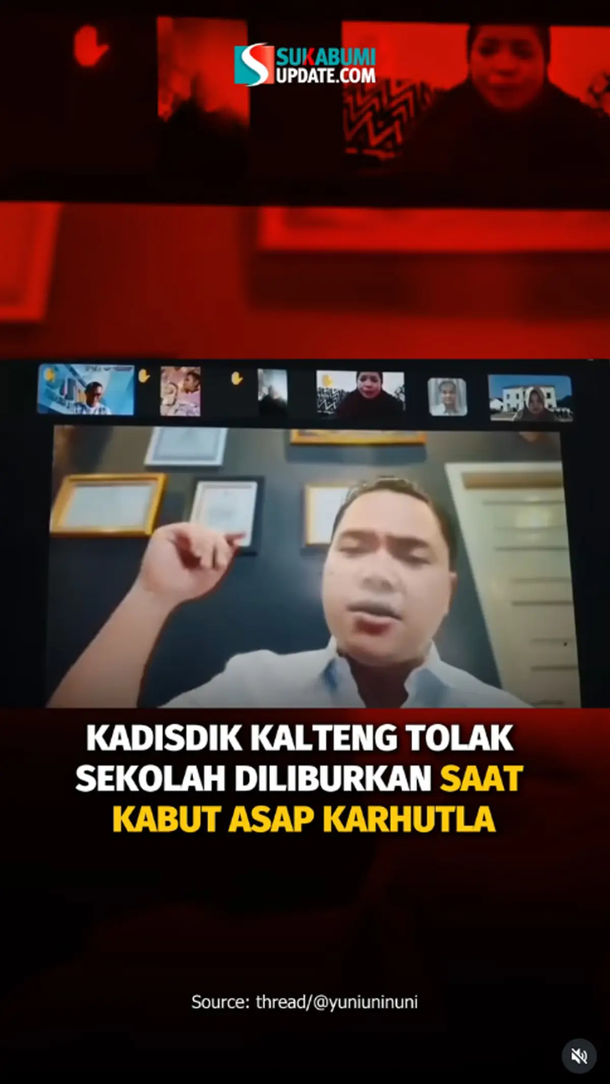 Kadisdik Kalteng Tolak Sekolah Diliburkan Saat Kabut Asap Karhutla