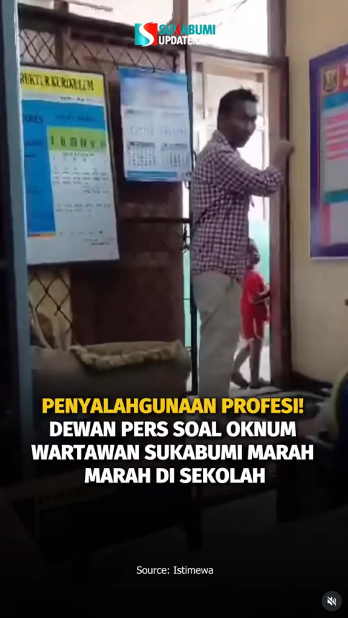 Penyalahgunaan Profesi! Dewan Pers Soal Oknum Wartawan Sukabumi Marah-marah di Sekolah