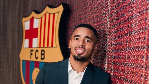 Gabriel Jesus resmi gabung Barcelona (Sumber: Instagram/@fcbarcelona)