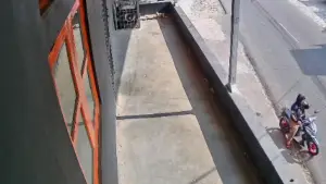 Joki Cewek, CCTV rekam aski pelaku Curanmor di Cinagen Sukabumi (Sumber: cctv)