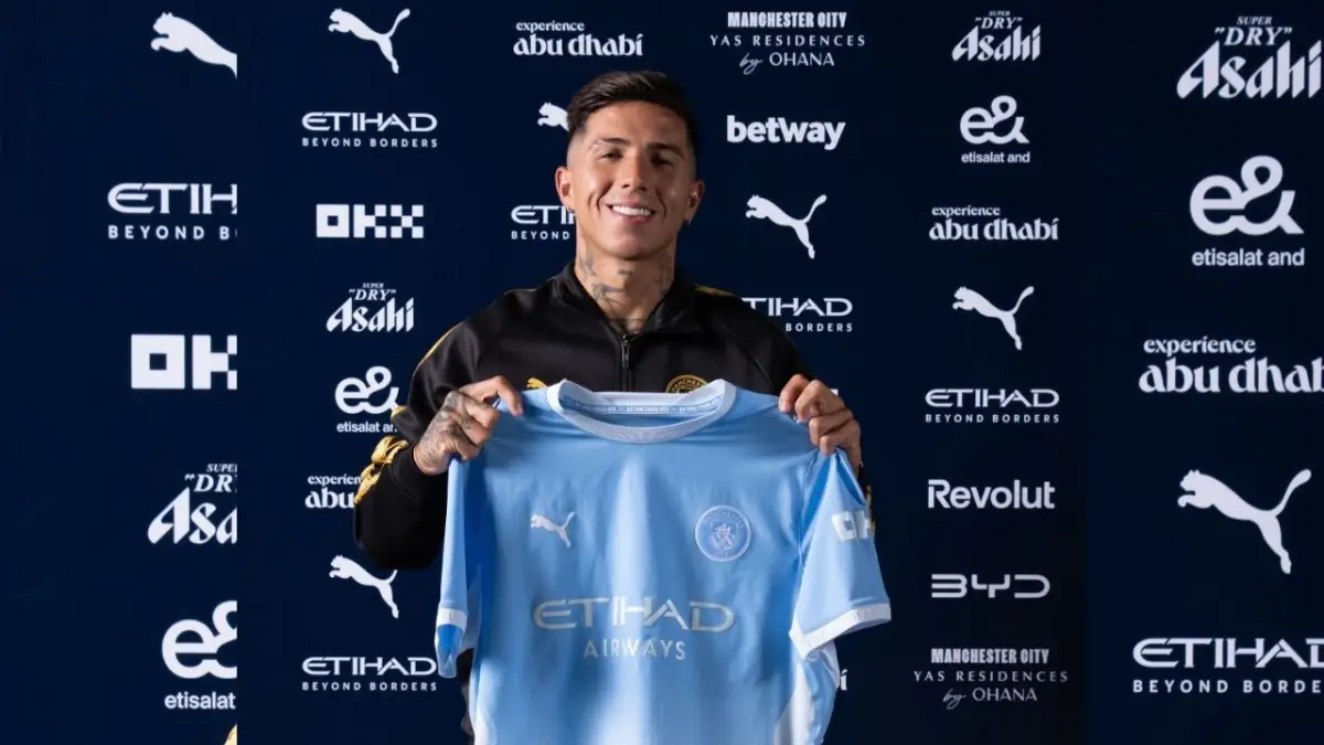 Enzo Fernandez Resmi Gabung Manchester City, Ditebus Rp2,7 Triliun dari Chelsea