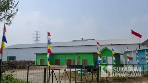 Kondisi Pabrik Biomassa di Kampung Kebon Kacang, Desa Waluran Mandiri, Kecamatan Waluran, Kabupaten Sukabumi yang belum juga beroperasi. (Sumber: SU/Ragil Gilang)