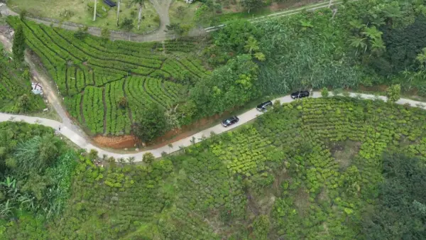 Jalan baru di Citalahab Desa Malasari Kecamatan Nanggung yang ditargetkan jadi penghubung Bogor-Palabuhanratu via Gunung Salak. (Sumber Foto: Dok. Pemkab Bogor)