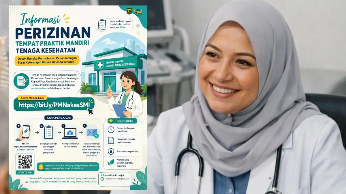 Simpel! Ini Alur Perizinan Praktik Mandiri Tenaga Kesehatan di Kabupaten Sukabumi