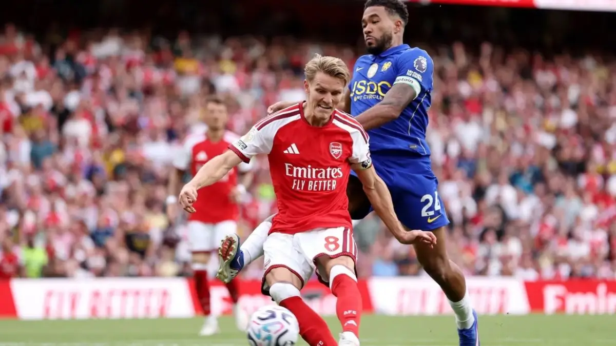 Arsenal Menang 2-1 atas Chelsea di Derby London, Kai Havertz dan Martin Odegaard Jadi Penentu
