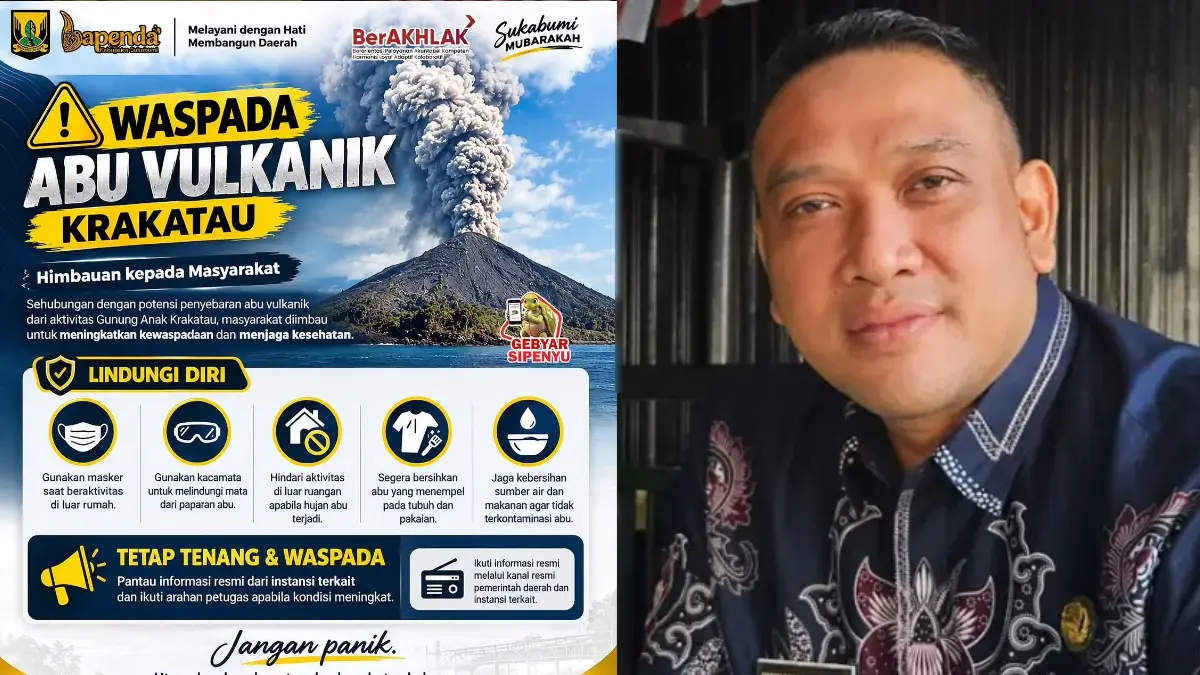 Ekonomi dan Investasi: Bapenda Sukabumi Imbau Warga Waspada Abu Vulkanik GAK