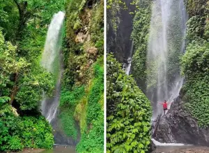 Curug Cikundul Cianjur adalah salah satu dari tiga air terjun yang ada di kawasan wisata Curug Cibeureum Cibodas (Sumber : Instagram/isusandi)