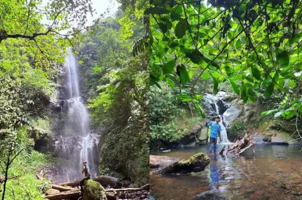 Curug 7 Katumbiri, air terjun yang memerlukan usaha ekstra untuk bisa menjangkaunya. (Sumber : Gmaps)