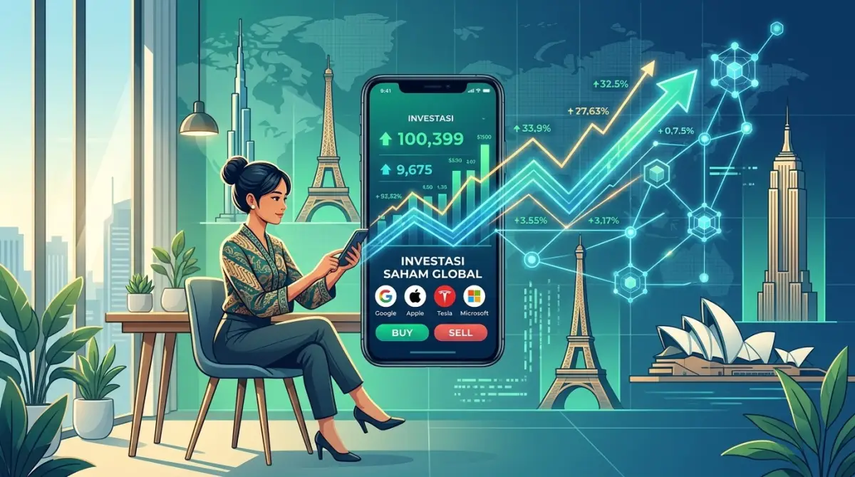 Aplikasi Beli Saham Tokenisasi untuk Investasi Aset Global di Indonesia