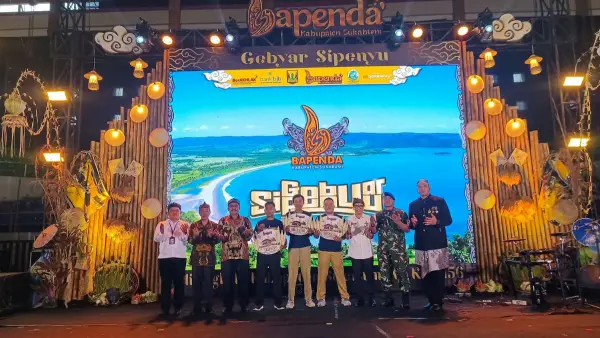 kegiatan Gebyar Sipenyu ke III yang digelar di GOR Venue Tinju Palabuhanratu, Selasa (8/9/2026). (Sumber : dok bapenda)