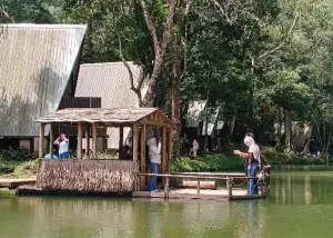 Telaga Warna Puncak adalah salah satu destinasi wisata alam yang cocok untuk bersantai di akhir pekan di kawasan Bogor (Sumber : Gmaps/Telaga warna camping)