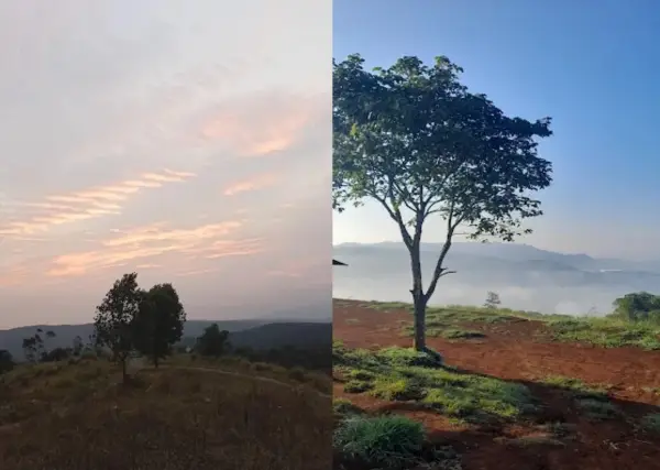Bukit Panenjoan Sampalan, salah satu destinasi wisata baru yang ada di Sukabumi. (Sumber : Gmaps)