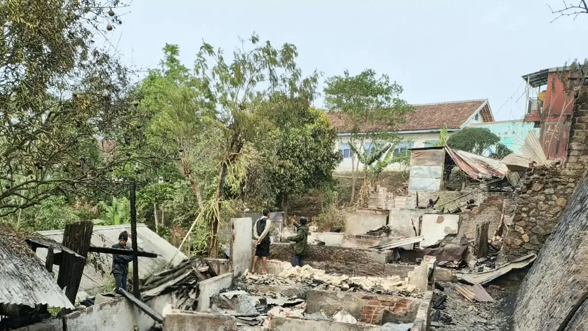 Kebakaran di Simpenan Sukabumi, Data BPBD: 9 Rumah Terdampak, 7 Rusak Berat