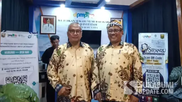 Stan DPMPTSP Kab Sukabumi di Sukabumi Expo dalam rangka HJKS ke 156. (Sumber: sukabumiupdate)