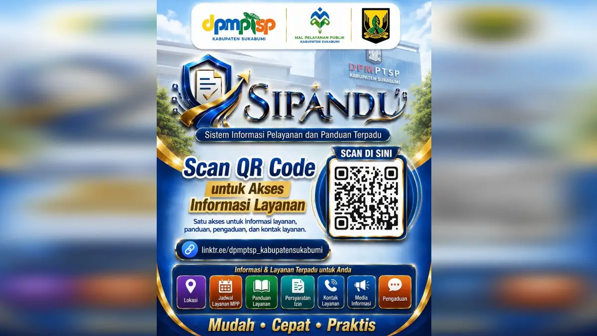 Ada Si Pandu di Sukabumi Expo 2026, DPMPTSP: Mempermudah Akses Perizinan Usaha