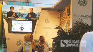 Stan Bapperida Kabupaten Sukabumi di Sukabumi Expo 2026. (Sumber : SU/Ilyas).