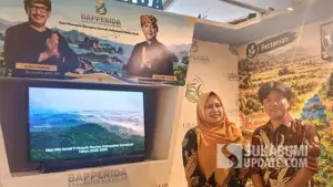Stan Bapperida Kabupaten Sukabumi di Sukabumi Expo 2026. (Sumber : SU/Ilyas).