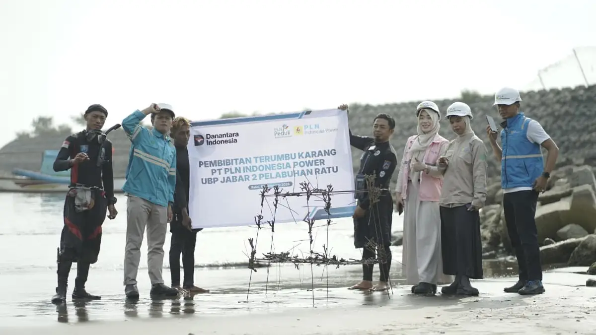 Konservasi terumbu karang, PLN Indonesia Power bersama komunitas penyu