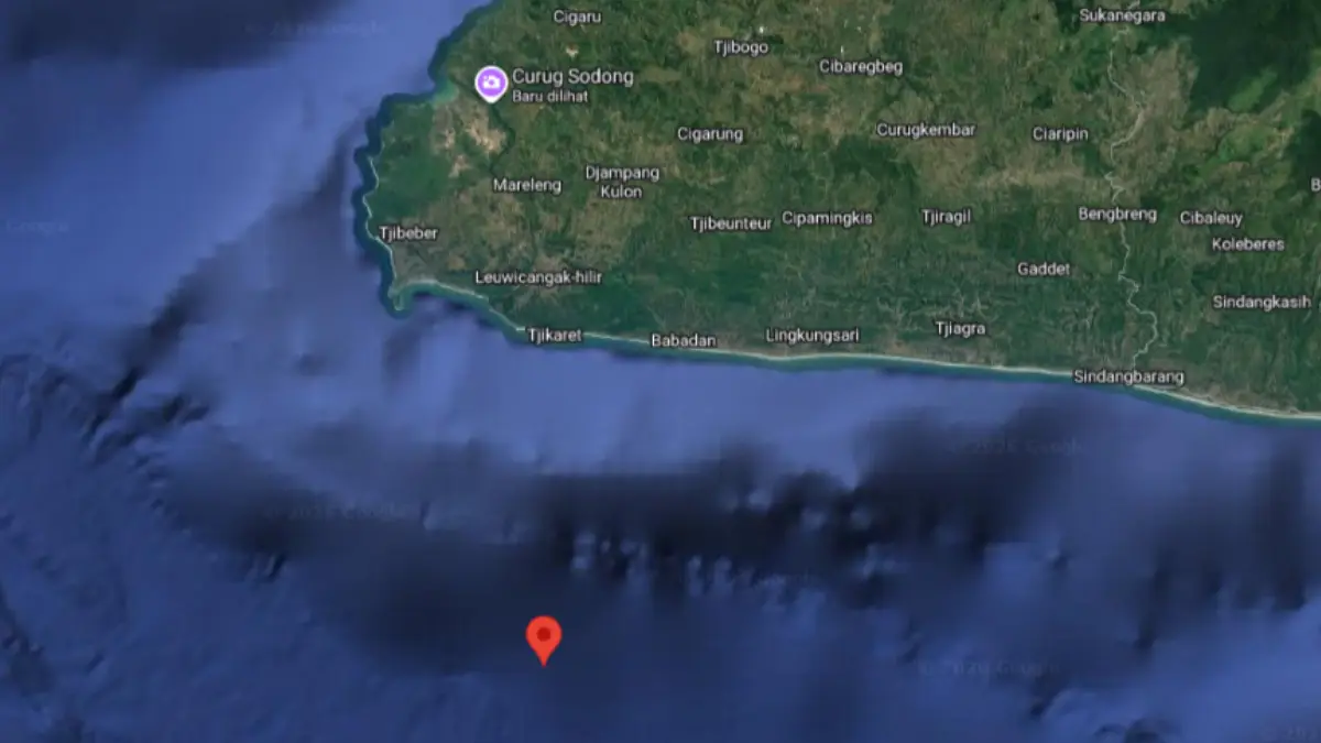 Warga Pesisir Rasakan Guncangan Gempa, BMKG: Mag:4.3 di Laut Selatan Sukabumi - Cianjur