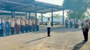 Suasana apel pagi di lingkungan UPTD BP Mektan Jabar pada Senin (14/9/2026). (Sumber Foto: Dok. BP Mektan)