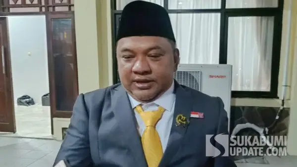 Ketua DPRD Kabupaten Sukabumi Budi Azhar. (Sumber Foto: SU/Ilyas)