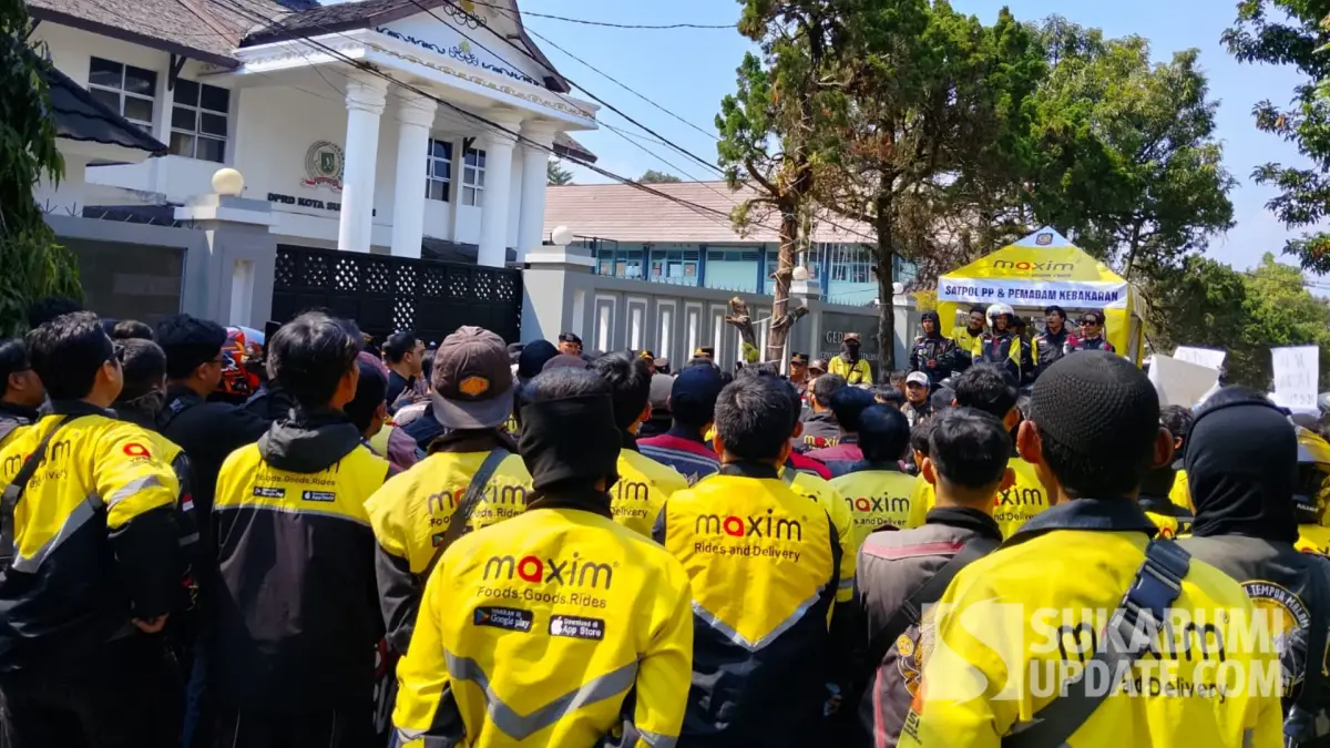 Tuntutan Driver Maxim Sukabumi: Setop Pendaftaran Mitra Baru dan Potongan 8 Persen