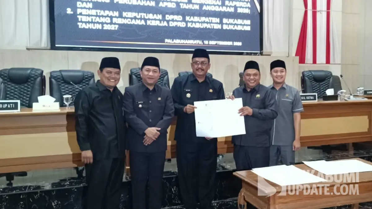 APBD Perubahan Sukabumi 2026 Disepakati, Ada Tambahan Rp89 M untuk Gaji PPPK hingga Infrastruktur