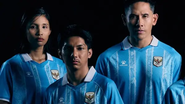 Kelme rilis jersey ketiga Timnas Indonesia (Sumber: Instagram/@kelmesports)