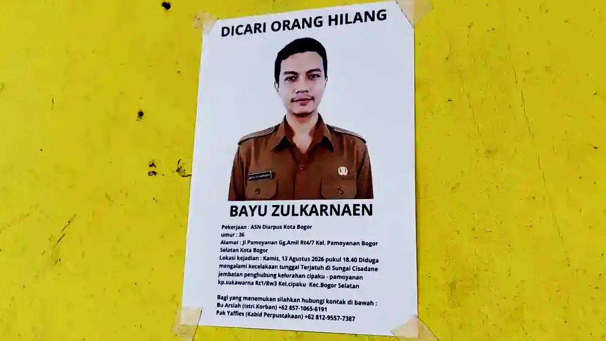 Wali Kota Bogor Soal ASN Hilang di Cisadane dan Kabar Bersama Istri Muda di Sukabumi