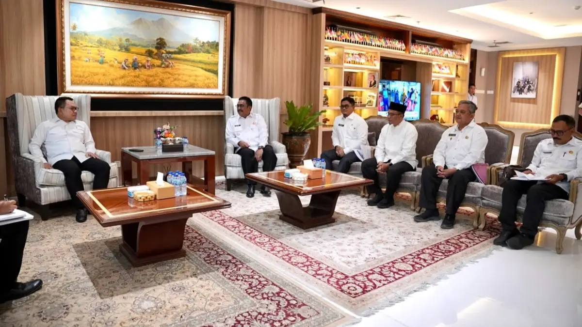 Relokasi Korban Bencana hingga Mitigasi Jadi Bahasan Pertemuan Pemkab Sukabumi dan KSP
