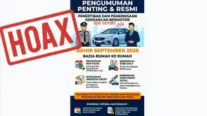 Informasi Razia Kendaraan Akhir September 2026. (Sumber : TikTok)