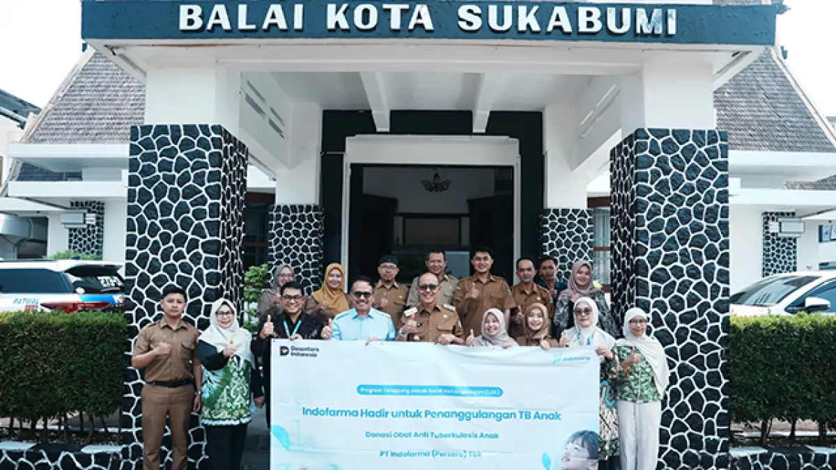 Perkuat Penanganan TBC Anak, Pemkot Sukabumi Terima 977 Paket OAT