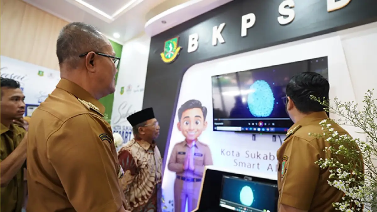 SUKASAI Diluncurkan, Pemkot Sukabumi Terapkan AI untuk Pantau Kinerja hingga Pusat Data