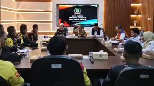 Pertemuan DPRD, Pemkot dan massa Maxim Sukabumi Rabu 16 September 2026 (Sumber: dok dprd)