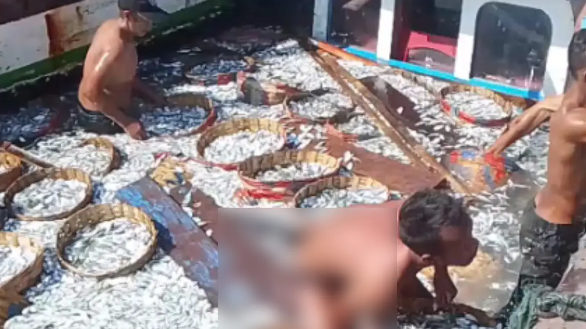 Muatan Penuh Ikan, KM SS 1 Tenggelam di Perairan Teluk Palabuhanratu Sukabumi