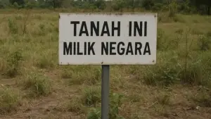 Ilustrasi tanah negara (Sumber: dok ai)