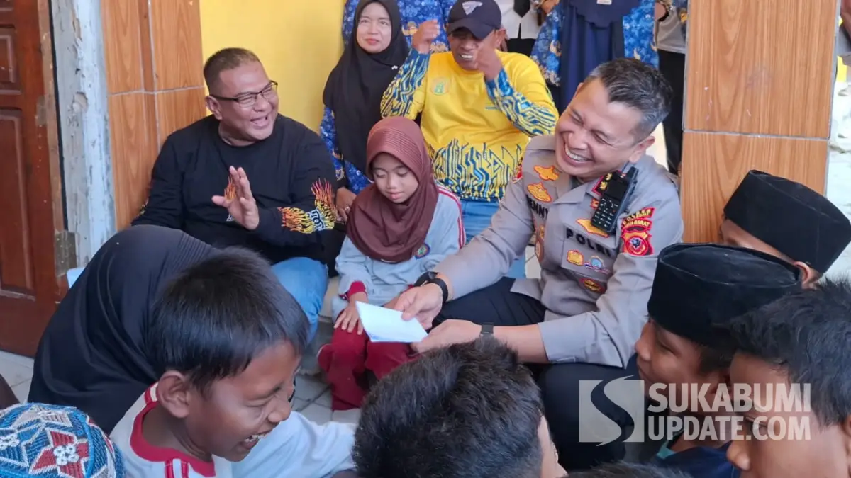 Sekolah Ambruk: Kapolres, DPRD dan Disdik Temui Pelajar SDN Bihbul Ciemas Sukabumi