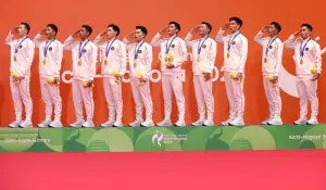 Bulu tangkis Indonesia sumbang emas perdana di Asian Games 2026 (Sumber: web/pbsi.id)