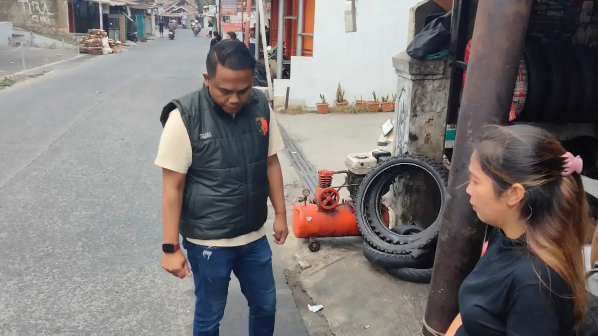 Tunggangi Satria FU, Bandit Gembos Ban Beraksi di Parungkuda Sukabumi: Rp34,9 Juta Raib