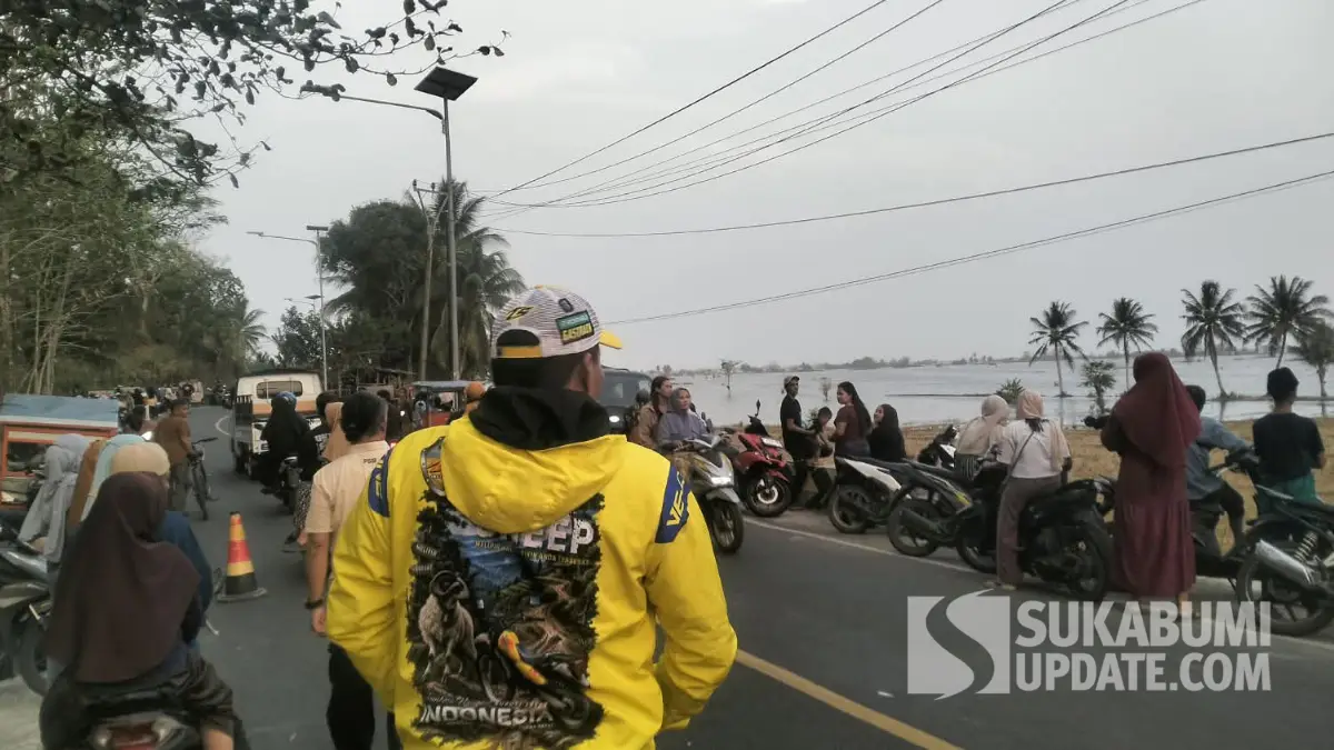 Kawasan bugel muara cibuni di Tegalbuleud Sukabumi jadi spot wisata dadakan