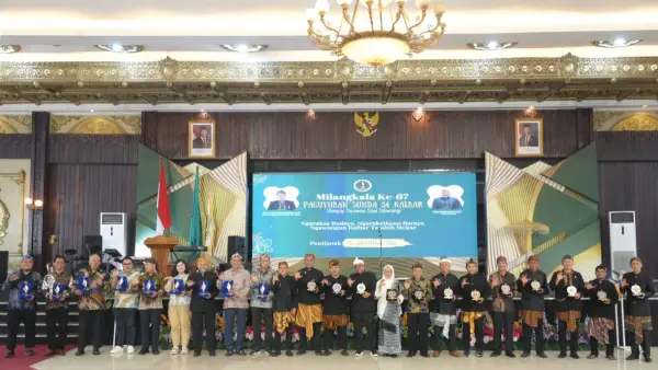 Paguyuban Sunda S4 Kalimantan Barat memperingati Milangkala ke-67 di Pendopo Gubernur Kalimantan Barat, Jalan Ahmad Yani, Pontianak, Sabtu, 26 September 2026. (Sumber : dok S4)
