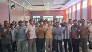Anggota MPR RI drh Slamet menggelar sosialisasi Empat Pilar MPR RI di Desa Bojongsawah, Kecamatan Kebonpedes, Kabupaten Sukabumi, Kamis, 24 September 2026. | Foto: Istimewa