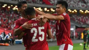 Indonesia terakhir kali menang saat bertemu Malaysia pada 2019 lalu dengan skor 4-1. (Sumber: Pinterest)