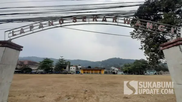 Lapang Sekarwangi Cibadak akan ditata jadi ruang publik (Sumber: sukabumiupdate)