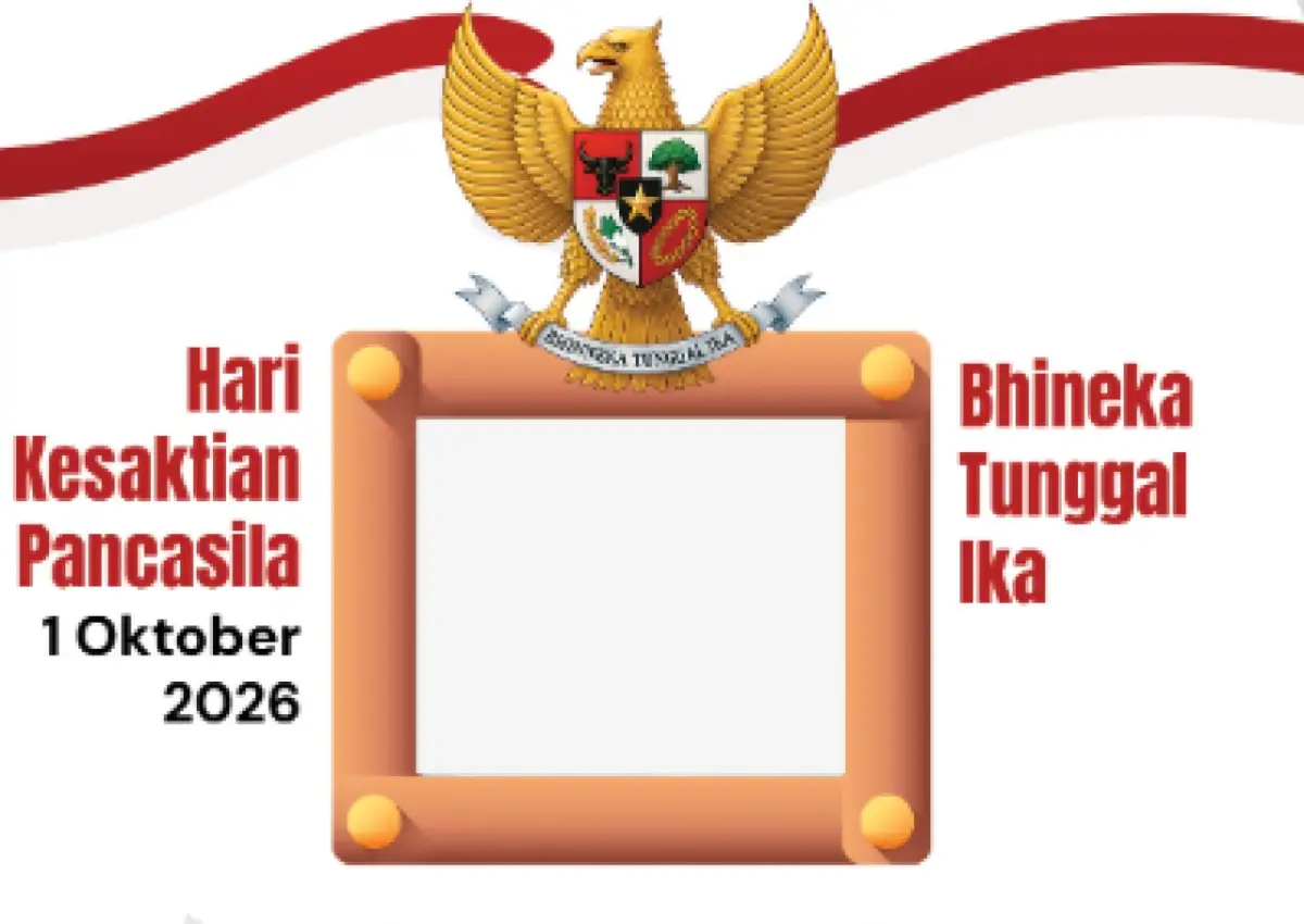 9 Link Twibbon Hari Kesaktian Pancasila 1 Oktober dan Caption Untuk Media Sosial