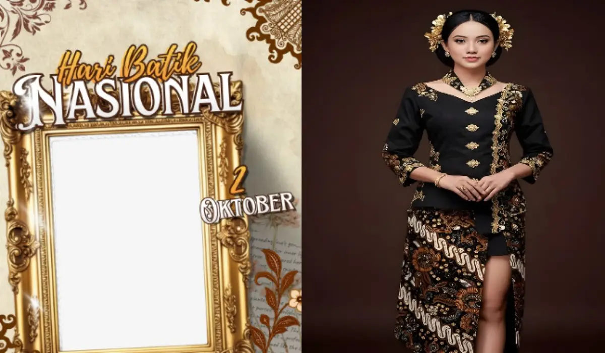 14 Link Twibbon Hari Batik Nasional Lengkap dengan Ide Caption Untuk Media Sosial