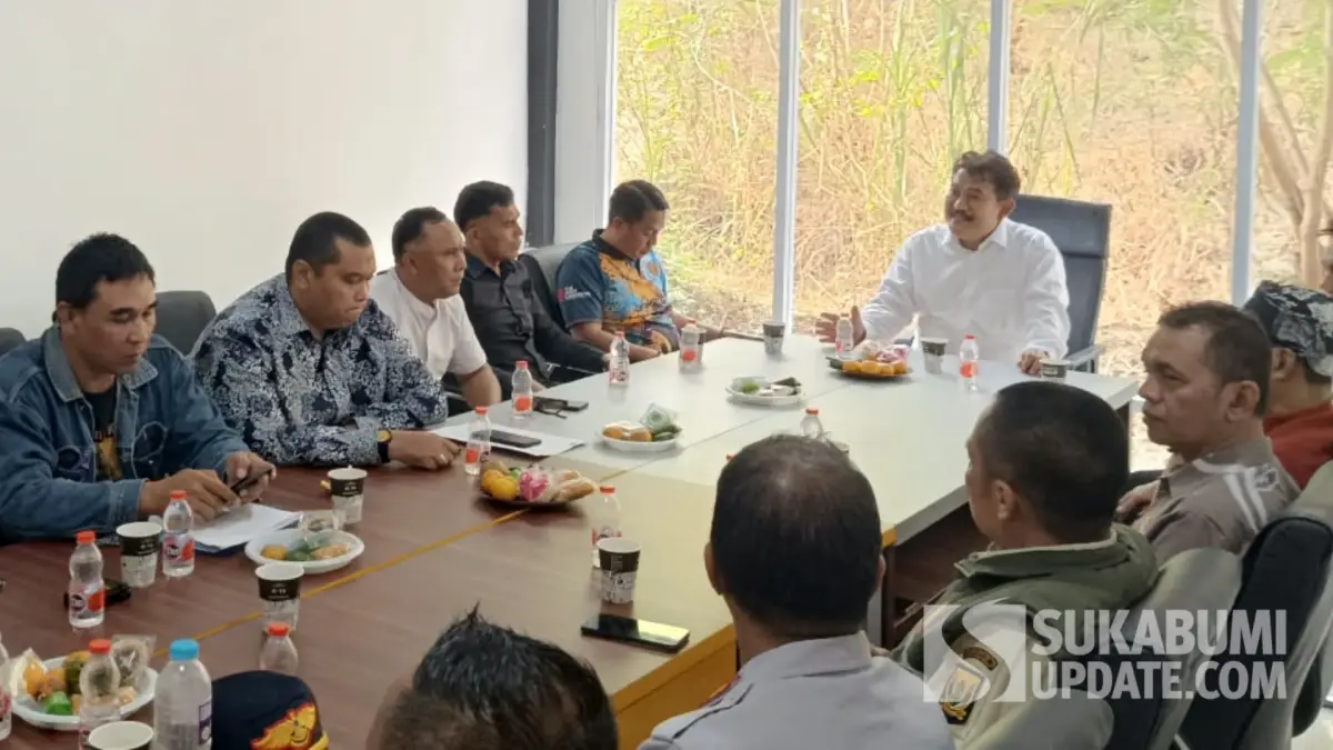 Dani Tarsoni saat memimpin Rapat Koordinasi (Rakor) pelaksanaan eksekusi.