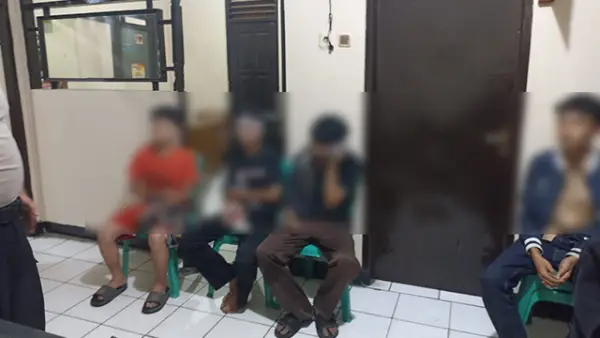 4 Pelajar Ditemukan Terluka dan Bawa Sajam. (Sumber : Dok Pemdes Ciheulang Tonggoh.)