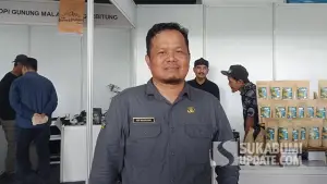 Kepala Distan Kabupaten Sukabumi, Aep Majmudin. (Sumber : SU/Ilyas).